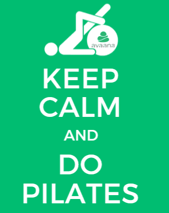 pilates, keep calm, avaana