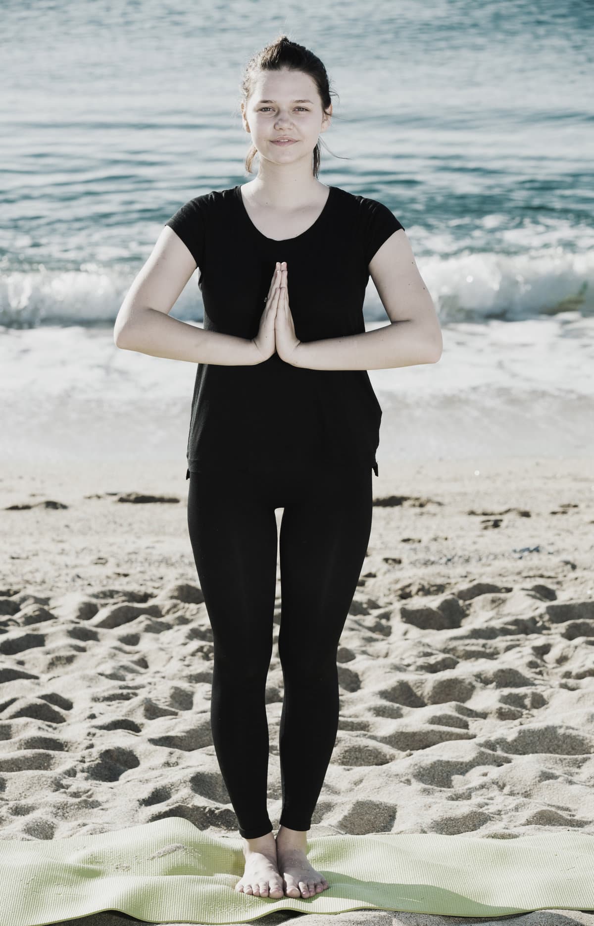 Paranayama (Standing Deep Breathing) Yoga Posture