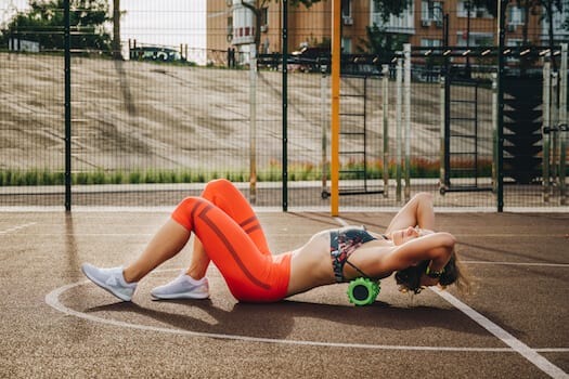 Roller Stretch Exercise for Mid-Upper Back