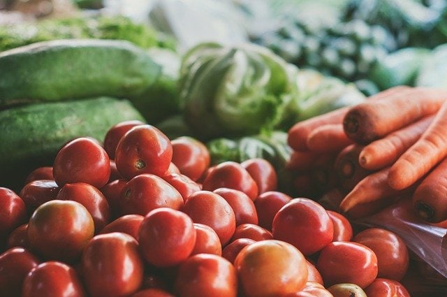 fresh vegetables for alkaline diet