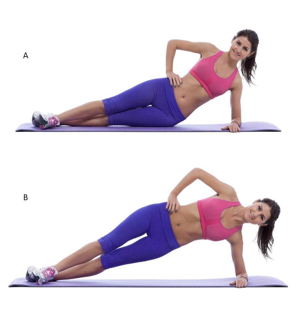 Side plank for beginners