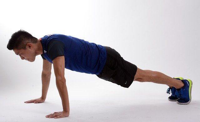 Burpee Exercise Plank Posture