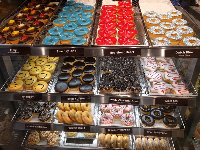 nutrient poor food choices donuts