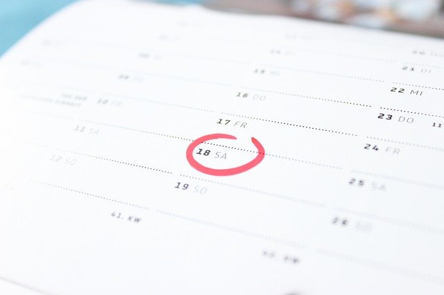 calendar for period date